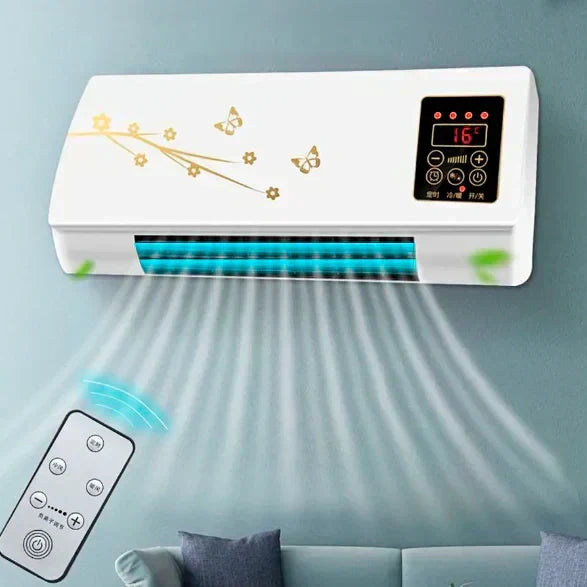 Mini Aire Acondicionado y Calefactor Portátil 2 en 1 TurboHielo - [ULTRAPOTENTE]