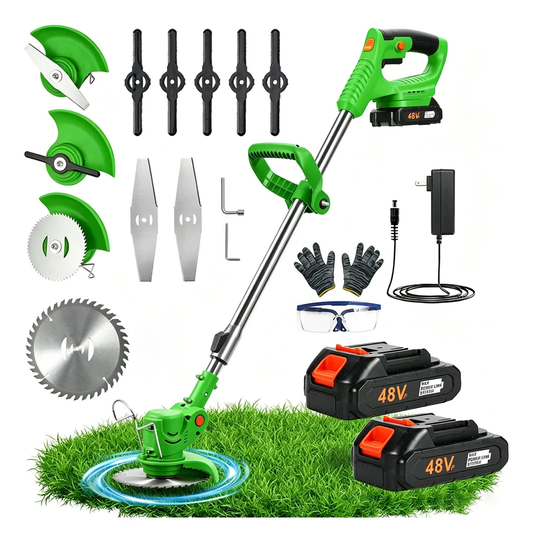 Cortadora Inalámbrica Recargable TurboBlade + 2 Baterías 48V de Regalo [ÚLTIMAS UNIDADES]
