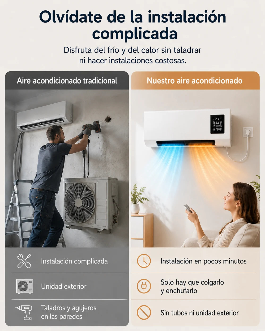 AireDuo aire acondicionado 2 en 1