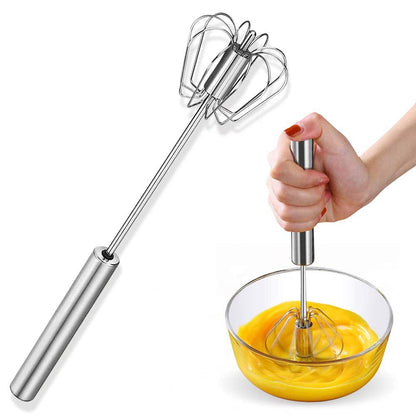 Batidor semiautomático de acero inoxidable GiraMix™