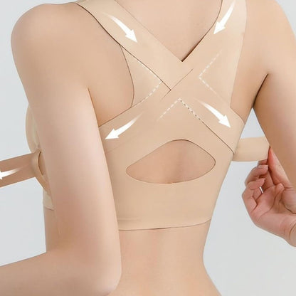 Brasier Corrector de Postura PosturaLift™ con Realce y Cierre Frontal