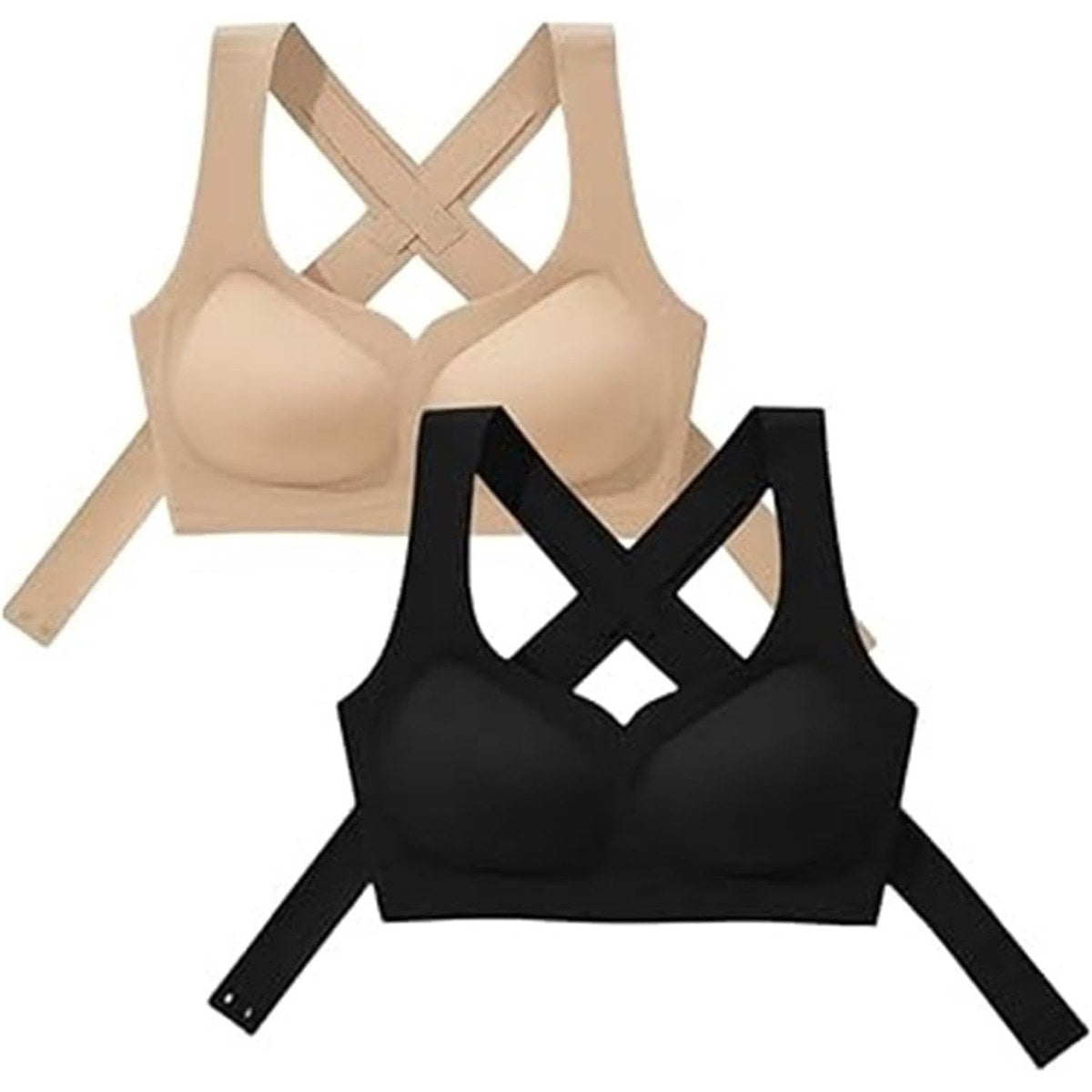 Brasier Corrector de Postura PosturaLift™ con Realce y Cierre Frontal