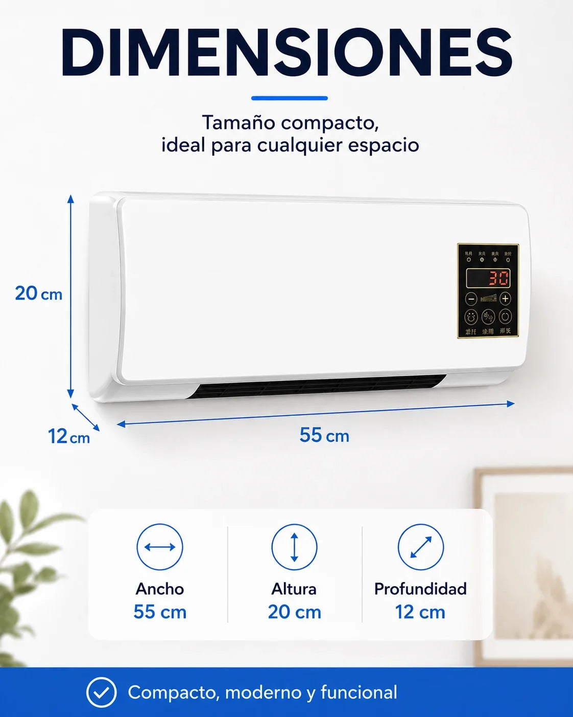ClimaFlow aire acondicionado 2 en 1