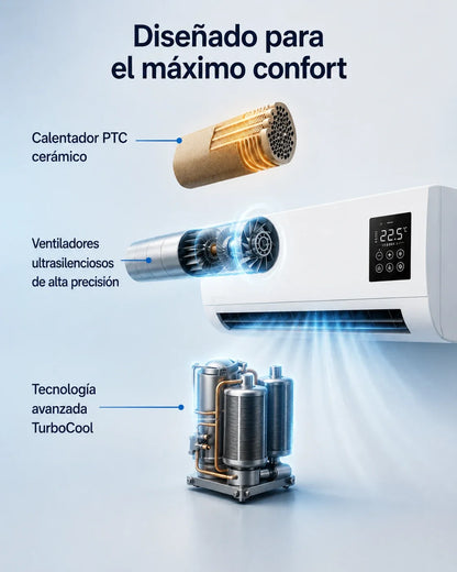 ClimaFlow aire acondicionado 2 en 1